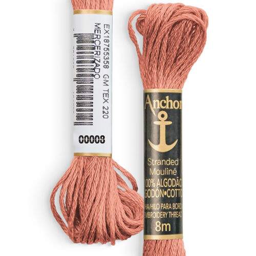 Meada Anchor Mouliné - Pág. 1 de 5 (de 0001 a 0129) Cor da Meada Anchor Mouliné A:0008