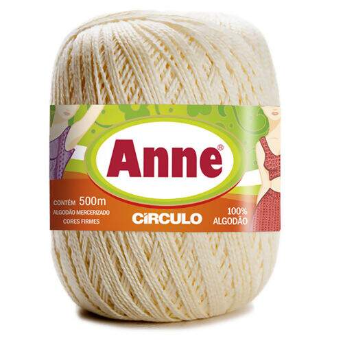 Linha Anne 500 Cor:1074 - Creme