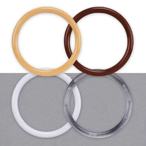 Argola Plástica Ritas 75mm Pacote 36 unidades