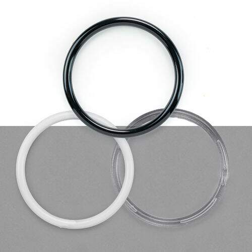 Argola Plástica Ritas 100mm Pacote 24 unidades