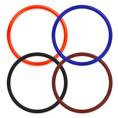 Argola Plástica Ritas 200mm Pacote 06 unidades