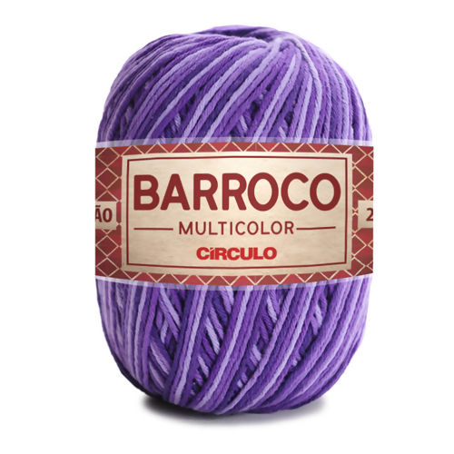 Barroco Multicolor 4/6 - 200 gr Cor do Barroco Multicolor:9563 - Vinhedo
