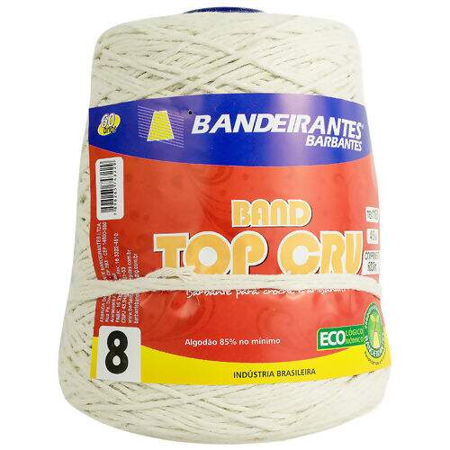 Barbante Bandeirantes 4/8 Cru - 503 mt (670 gr)