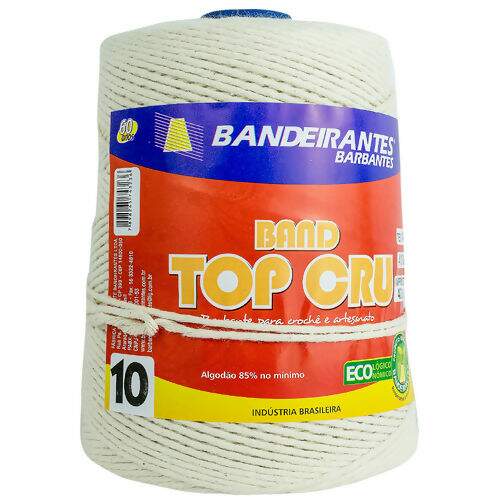 Barbante Bandeirantes 4/10 Cru - 402 mt (700 gr)