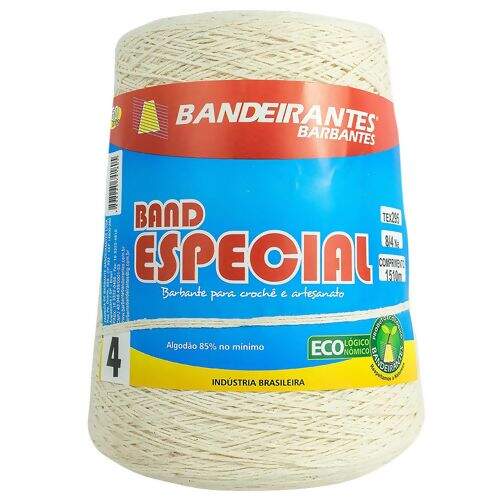 Barbante Bandeirantes Especial 8/4 Cru - 1510 mt