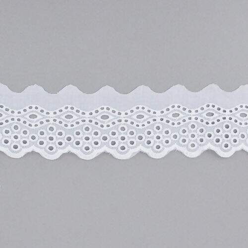 Bordado Inglês de Algodão 50 mm ArtePunto BA015 - Peça c/ 13,70 mt