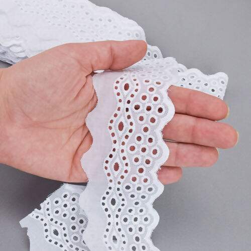 Bordado Inglês de Algodão 50 mm ArtePunto BA015 - Peça c/ 13,70 mt