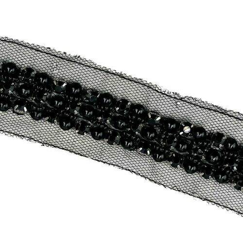 bordado-tule-preto-20mm-strass-micanga-perola