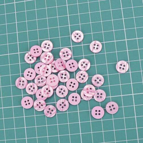 Botão de Camisa com 4 furos Nº 18 Pacote com 144 unidades