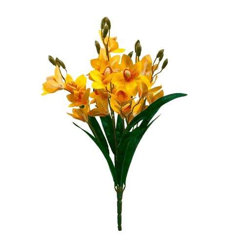 Buquê de Orquídea Pequena TH0509 - Amarelo