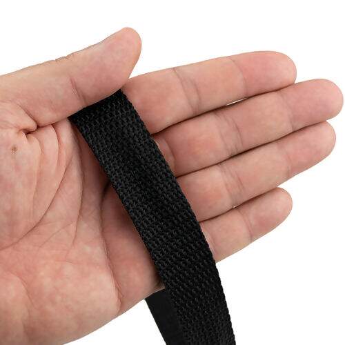 Cadarço de Polipropileno Geotex CA 25 mm Preto - Peça c/ 50 mt