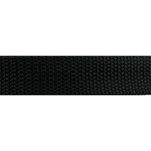 Cadarço de Polipropileno Geotex CA 25 mm Preto - Peça c/ 50 mt