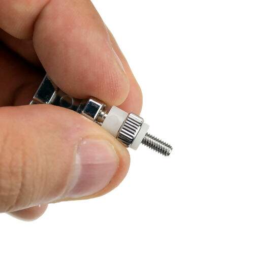 Calcador para Bainha Invisível com Guia Ajustável - 01 Unidade