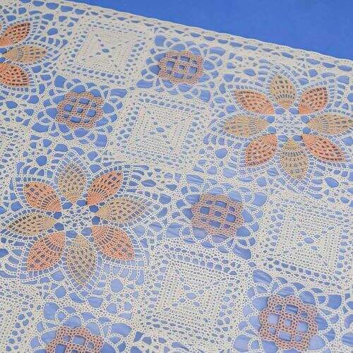 Caminho de Mesa Plástico Rendado 0,50m Largura - 1 Metro Cor: Firenze Color