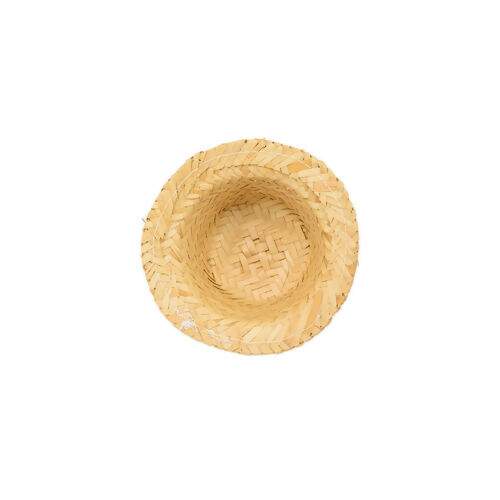 Chapéu de Palha Boneca 7cm - 01 Unidade