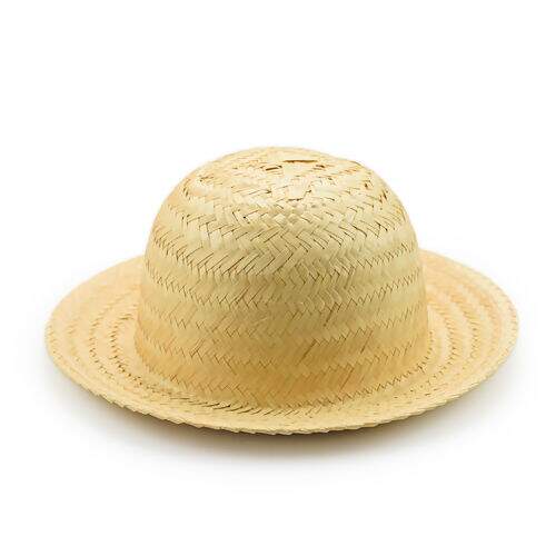 Chapéu de Palha Fofão 14cm - 01 Unidade