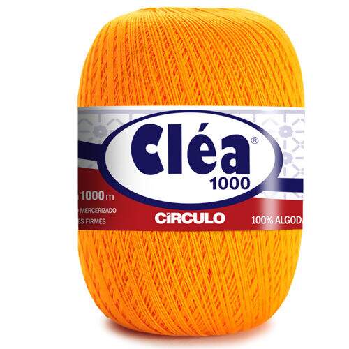 Linha Cléa 1000 - Círculo Cor:4156 - Cenoura
