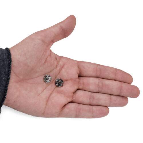 Colchete de Pressão 10 mm Artepunto Onix - Cartela c/ 24 Unidades