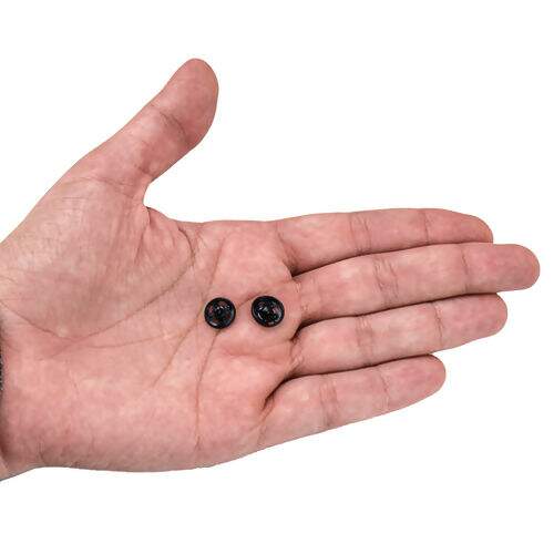 Colchete de Pressão 10 mm Preto - Cartela c/ 06 Unidades