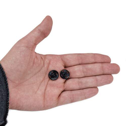 Colchete de Pressão 14 mm Preto - Cartela c/ 04 Unidades