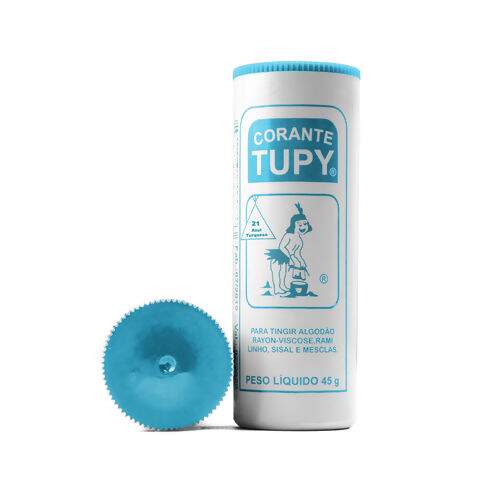 Corante Tupy - 45g Cor do Corante Tupy:21 - Azul Turquesa