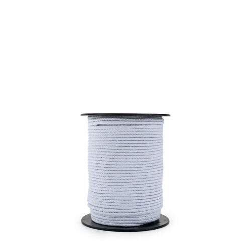 Cordão de Algodão 03 mm Ref. 3035 Branco - Rolo c/ 50 mt