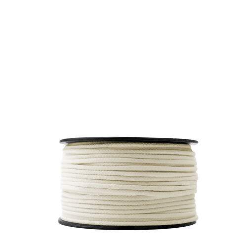 Cordão de Algodão 04 mm Ref. 3041 Cru - Rolo c/ 50 mt
