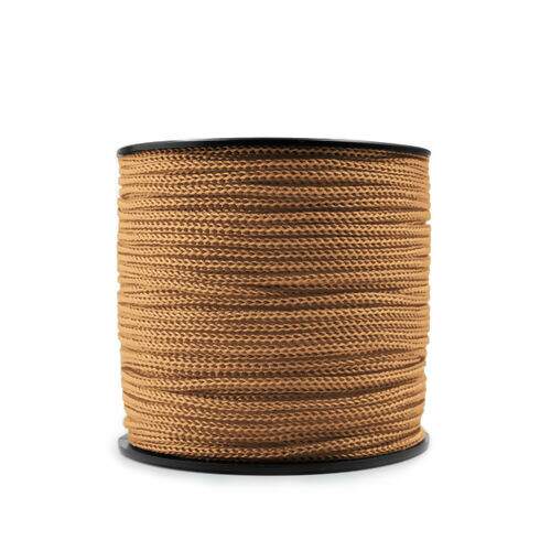 Cordão 3mm Polipropileno 3/1 Sem Alma - Rolo 100 metros Cor:010 - Bege