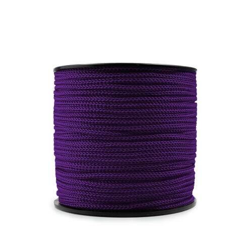 Cordão 3mm Polipropileno 3/1 Rabo de Rato - Rolo 100 metros Cor:027 - Roxo