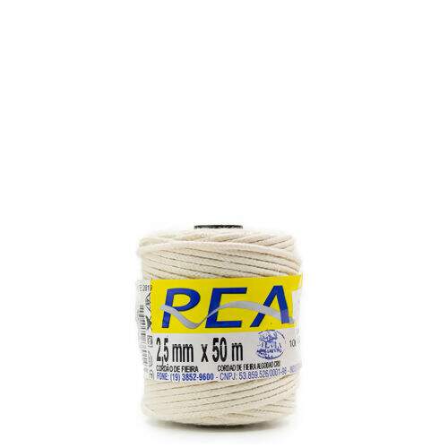 Cordão de Fieira 2,5 mm - Rolo c/ 50 mt