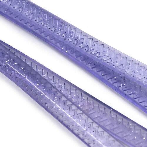 Correia de Chinelo Slim 35/36 Cor da Correia de Chinelo:Transparente Glíter