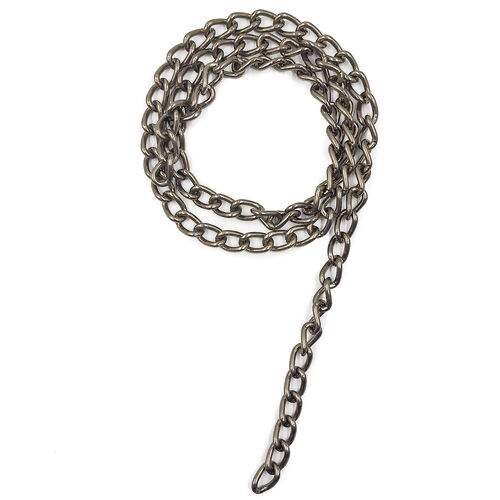 Corrente de Alumínio 3mm Ref. 1530 - 1 Metro