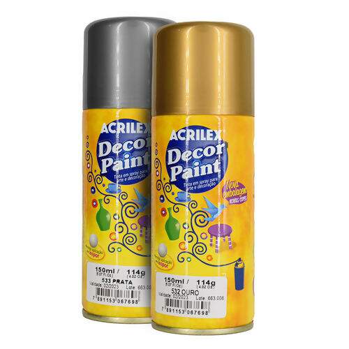 éxito Amanecer Arco iris Decor Paint Acrilex Tinta em Spray para Artesanato 150 ml
