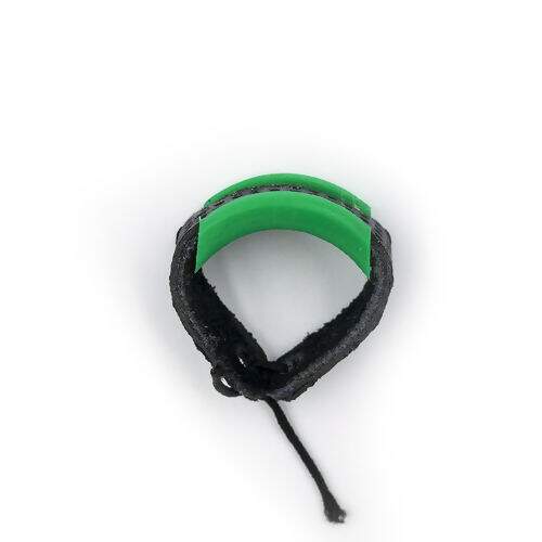 Dedal Anel de Couro Patchruler