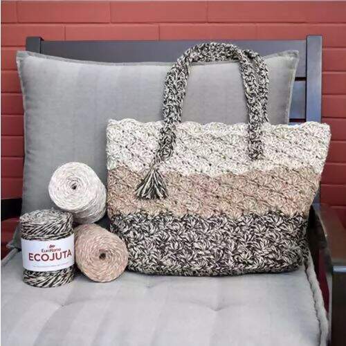 Barbante Ecojuta Euroroma - Rolo c/ 190 mt