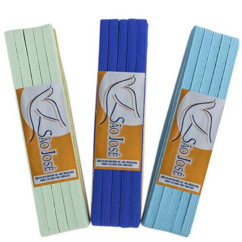 Elástico Chato 7 mm São José Colombe Color Peça 10 mt