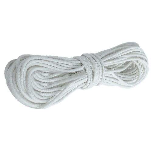 Elástico Roliço Real 10R 1,8mm Peça 10m - Branco
