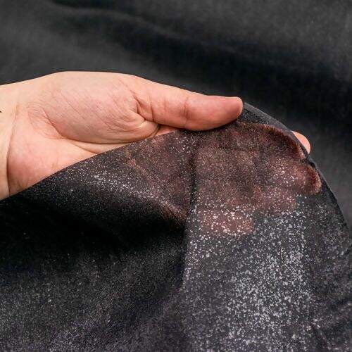 Entretela Não-Tecido Termocolante (30 gr) Preta - 1 Metro