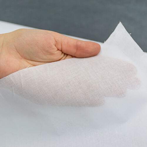 Entretela Tecido de Algodão sem Cola B200 (EAB 090) Branca - 1 Metro