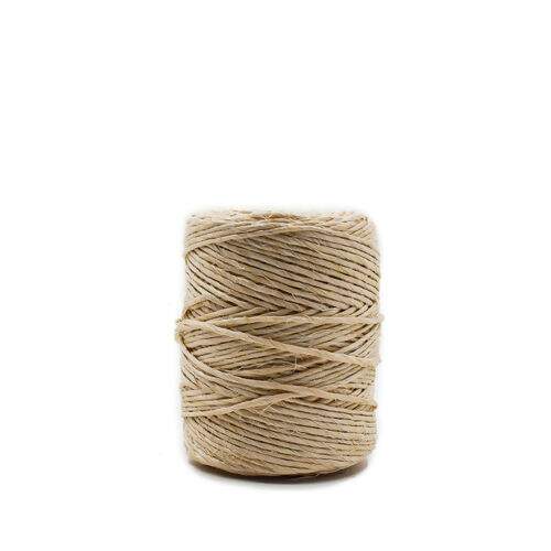 Fio de Sisal 300/1 Luli 2,5 mm cor Natural 75 mt/250 gr