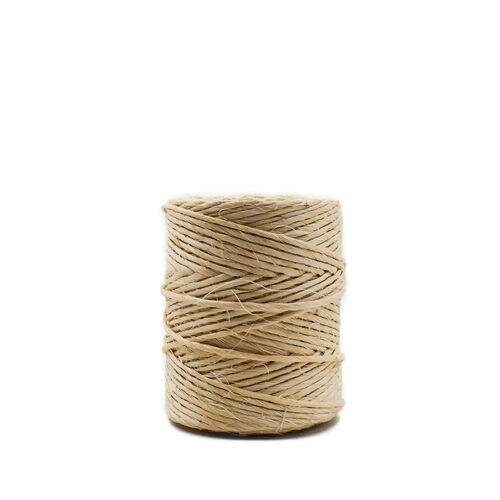 Fio de Sisal 500/1 Luli 2 mm cor Natural 120 mt/250 gr