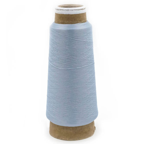 Fio para Overlock Limassa 100% Poliéster Texturizado - Cone c/ 70 gramas Cor da Linha Resistente:131 - Silver