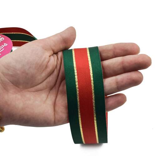 Fita Decorativa Progresso 36 mm Natal - Peça c/ 10 mt