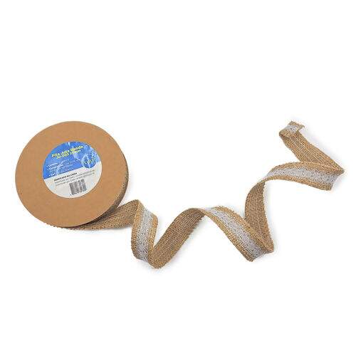 Fita de Juta com Renda Luli JU-003 25mm Rolo com 10 Metros
