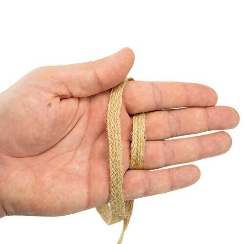 Fita de Juta Natural 12 mm Rolo com 10 Metros