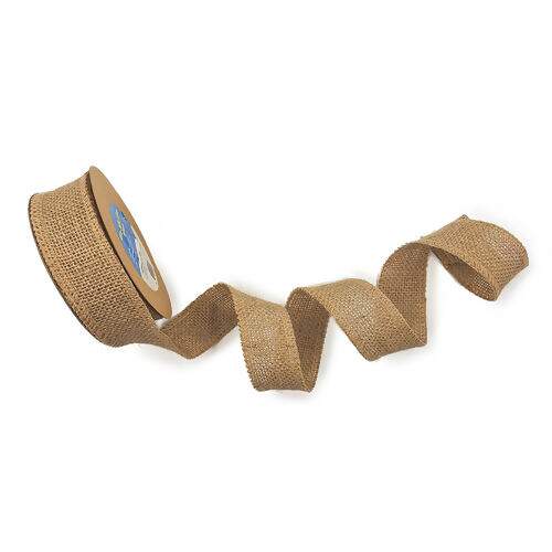 Fita de Juta Luli Natural 40mm Rolo com 10 Metros