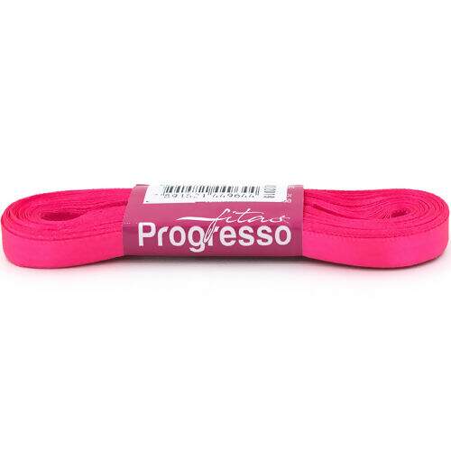 Fita de Cetim Progresso Nº 01 (07 mm) Face Simples - Peça c/ 10 mt Cor:0279 - Rosa Cítrico