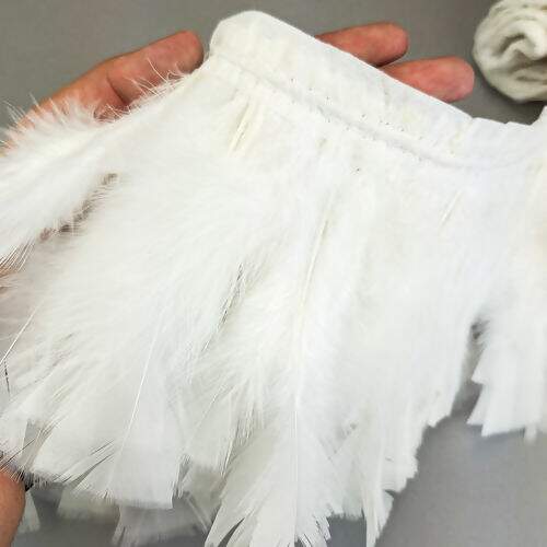 Fita Franja de Penas Coloridas 1,50m Comprimento