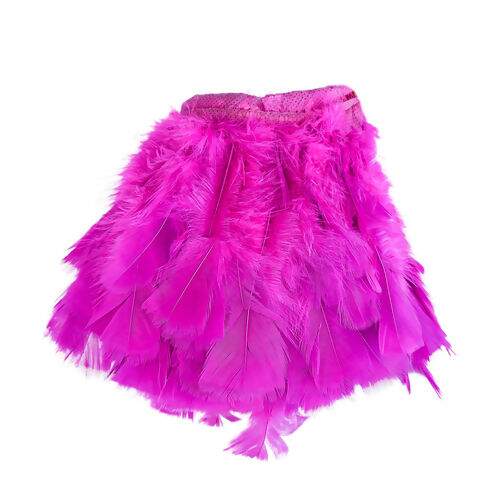 Fita Franja de Penas Coloridas 1,50m Comprimento