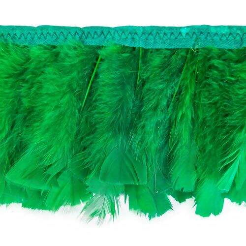 Fita Franja de Penas Coloridas 1,50m Comprimento